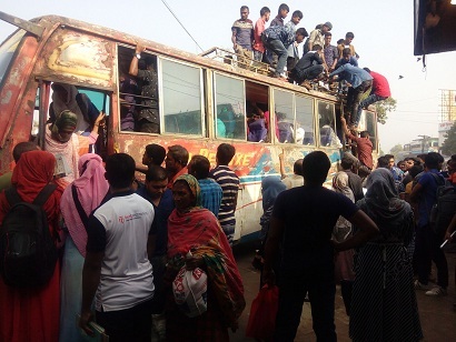 ভর্তি ও নিয়োগ পরীক্ষা, পরিবহন সংকটে নাকাল পরীক্ষার্থীরা