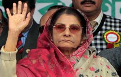 ব্যাংকক নেয়া হলো রওশন এরশাদকে