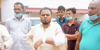 ফরিদপুরে ইউপি নির্বাচনের সতন্ত্র  চেয়ারম্যান প্রার্থীর উপর হামলার অভিযোগ