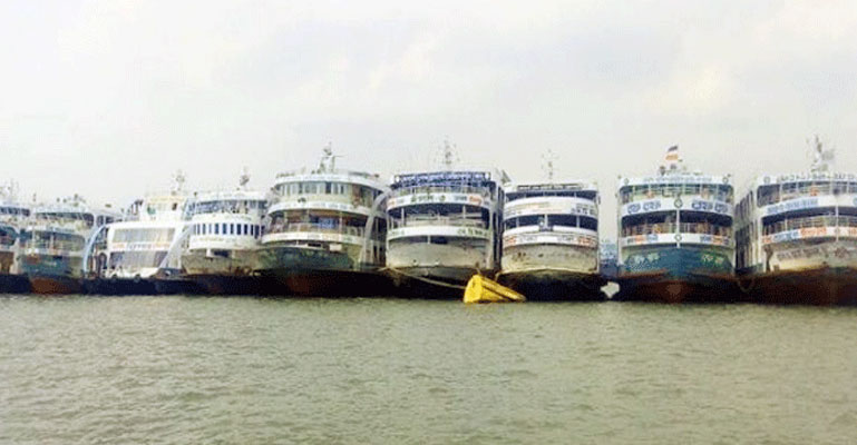 লঞ্চ চলাচলও বন্ধ: আজ সমাধানের আশা