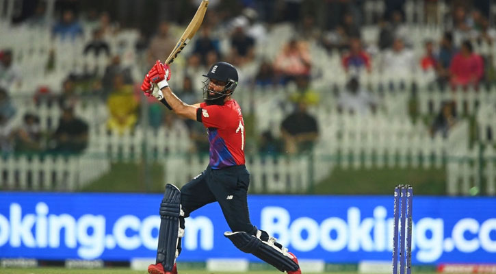 মঈন আলির ব্যাটে চড়ে লড়াকু সংগ্রহ ইংল্যান্ডের