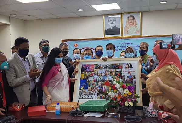 বিদায়ে সহযোদ্ধাদের ভালবাসায় সিক্ত অধ্যাপক ডা. নাসিমা সুলতানা