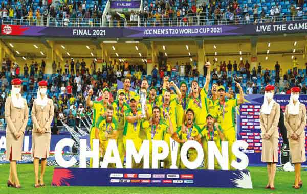 অস্ট্রেলিয়ার প্রথম টি-টোয়েন্টি বিশ্বকাপ শিরোপা জয়