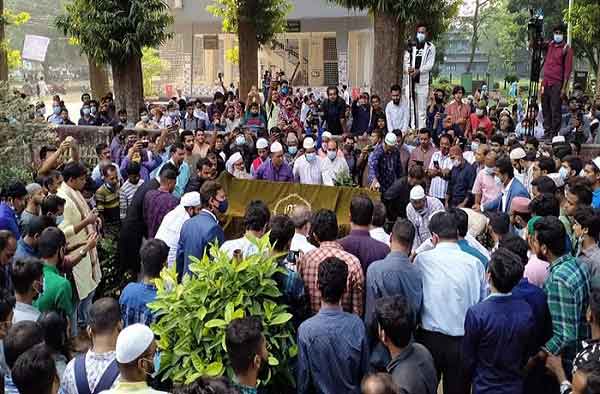 কথাসাহিত্যিক হাসান আজিজুল হকের দাফন সম্পন্ন