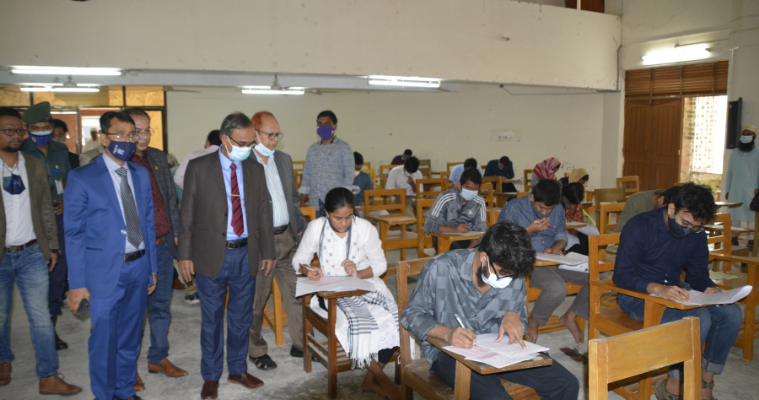 পবিপ্রবিতে কৃষি বিশ্ববিদ্যালয়ের গুচ্ছ ভর্তি পরীক্ষা অনুষ্ঠিত