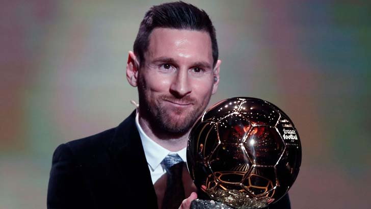 মেসির সপ্তম ব্যালন ডি’অর জয়