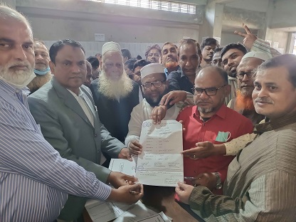 দিনাজপুরে ত্রি-বার্ষিক নির্বাচনে ২২ পদে ৬৭ প্রার্থীর মনোনয়নপত্র জমা