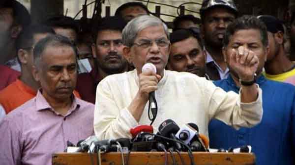 দেশনেত্রীকে বিদেশে পাঠিয়ে চিকিৎসার সুযোগ করে দিন : ফখরুল