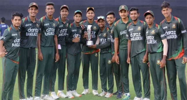 ভারতকে হারিয়ে ত্রিদেশীয় সিরিজে চ্যাম্পিয়ন বাংলাদেশ যুব দল