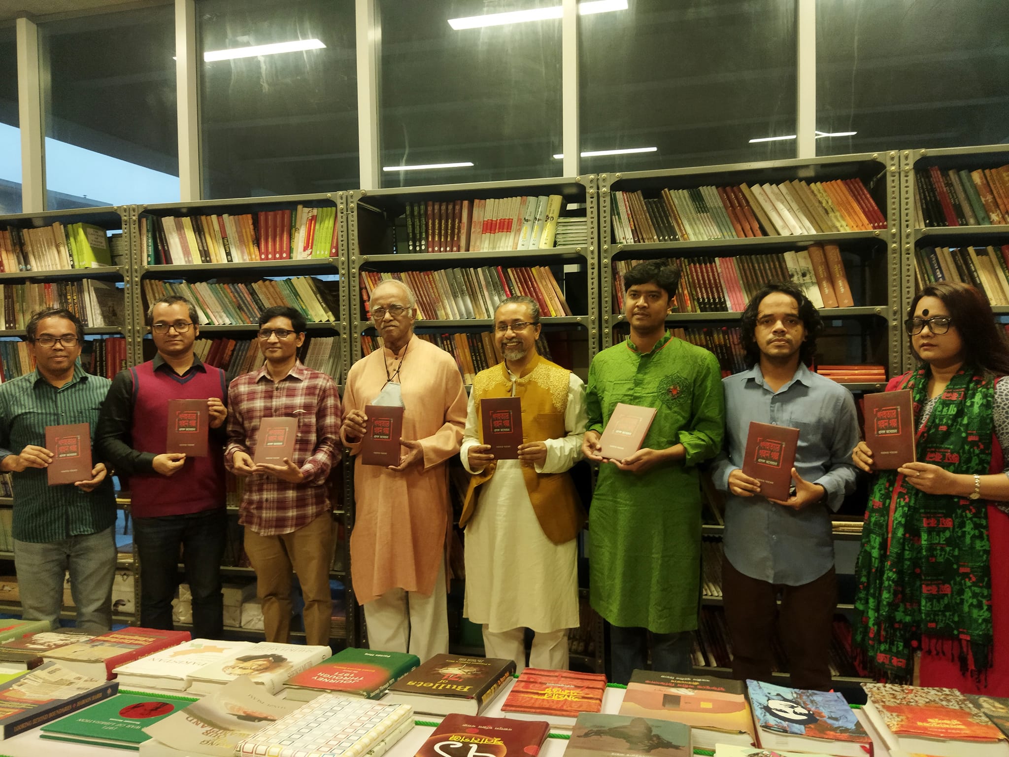 'গণহত্যার গহন গল্প : প্রসঙ্গ ভবেরচর ' বইয়ের মোড়ক উন্মোচন