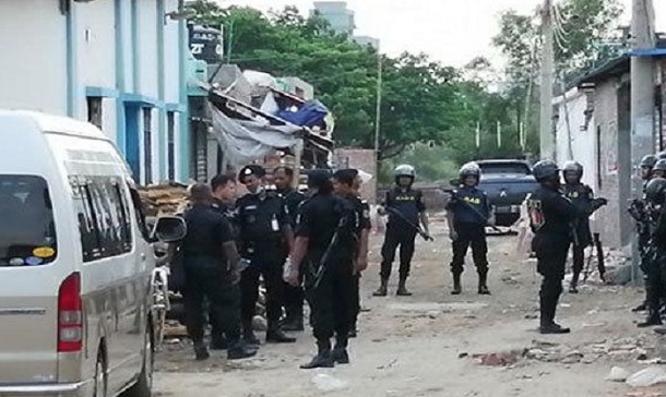 স্বামীবাগে সন্দেহভাজন একটি বাড়ি ঘিরে রেখেছে র‍্যাব