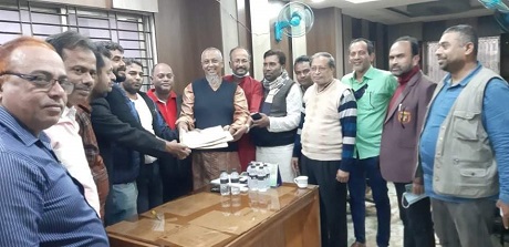 বাগেরহাট প্রেসক্লাব নির্বাচনে মনোনয়নপত্র জমা