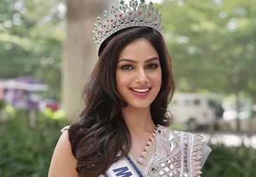 সুস্মিতা, লারার পর মুকুট উঠল হারনাজ সান্ধুর মাথায়