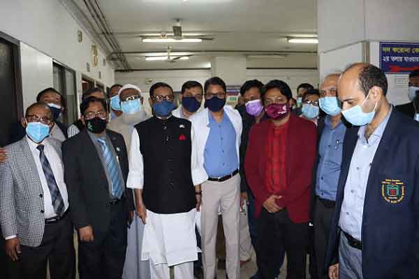 বিএসএমএমইউ’র চিকিৎসায় সুস্থ হয়ে কাজে ফিরলেন সেতুমন্ত্রী