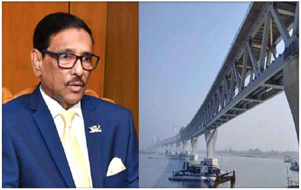 কাজে ফিরেই পদ্মা সেতু নিয়ে কথা বললেন ওবায়দুল কাদের
