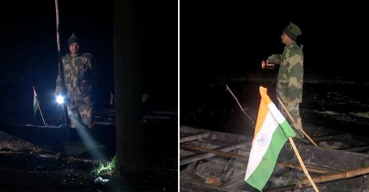 বাংলাদেশ-ভারত সীমান্তে সতর্ক অবস্থায় বিএসএফ