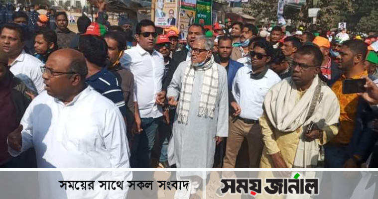 কক্সবাজারে ১৪৪ ধারা ভঙ্গ করে বিএনপির বিক্ষোভ