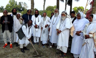 ফরিদপুরে লালন আনন্দ ধামের নির্মাণ কাজের উদ্বোধন