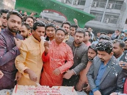 জবিতে বাংলাদেশ ছাত্রলীগের প্রতিষ্ঠাবার্ষিকী উদযাপন