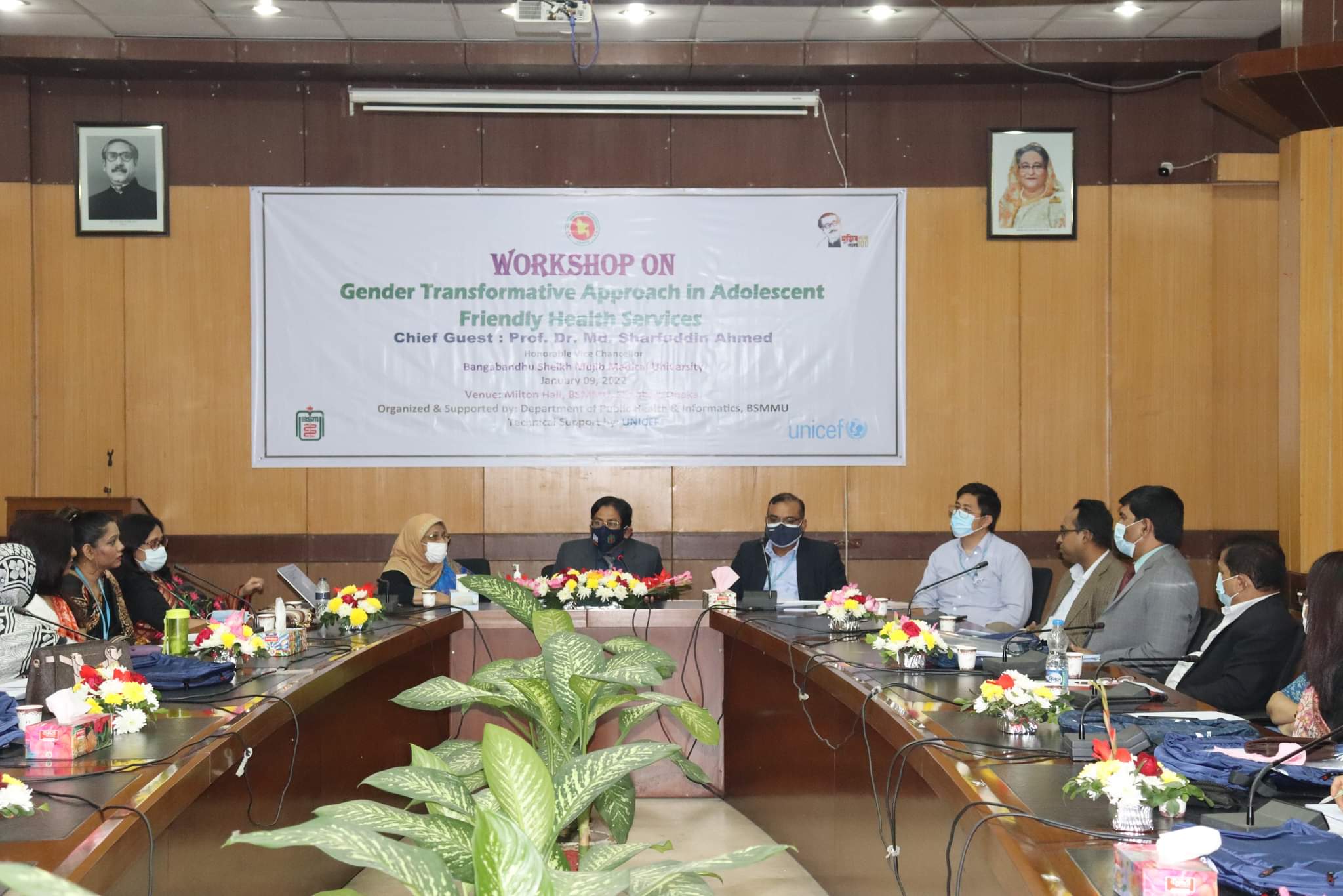 বয়োসন্ধিকালীন সময়ই নেতৃত্ব তৈরির প্রধান ভিত্তি: বিএসএমএমইউ  উপাচার্য