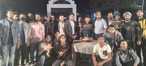 চৌদ্দগ্রাম প্রবাসী সূর্য সন্তানের সভাপতির জন্মদিন পালিত