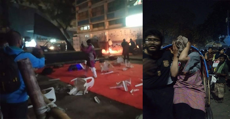 টিএসসিতে ‘কাওয়ালি’ অনুষ্ঠানে হামলা