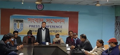 সাতক্ষীরায় সাংবাদিক নির্যাতনের ঘটনায় প্রতিবাদ সমাবেশ