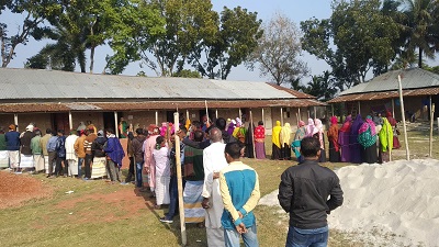 নাটোর ও বাগাতিপাড়া পৌরসভায় ভোটগ্রহণ চলছে