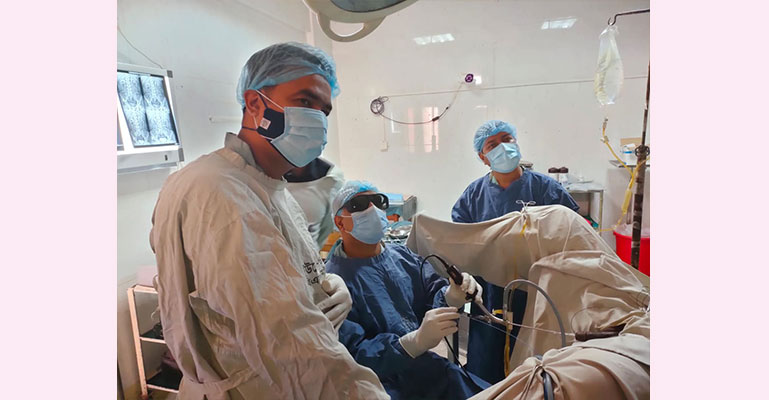 বিএসএমএমইউ'র ইউরোলজি বিভাগে ফের লেজার অপারেশন চালু