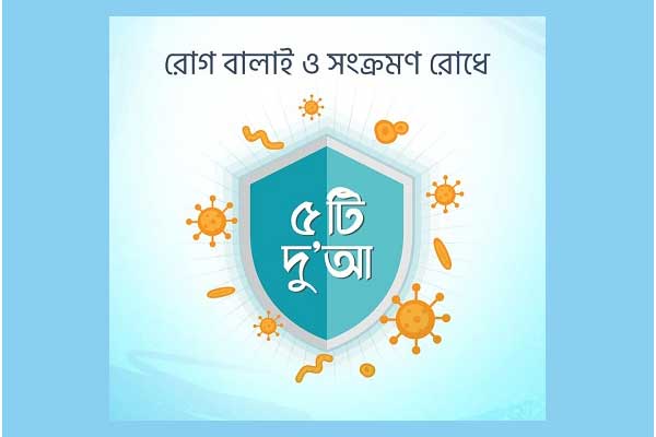 রোগ-বালাই ও সংক্রমণ রোধে ৫টি দু’আ