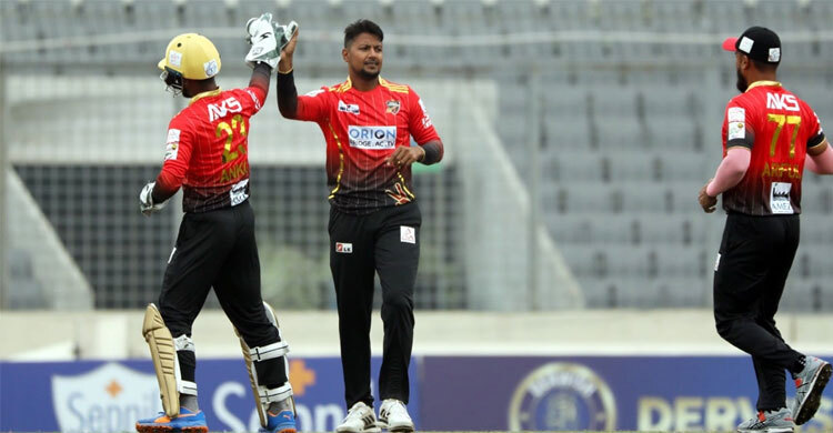 নাহিদুলের কিপটে বোলিংয়ে ধরাশায়ী গেইল-সাকিবদের বরিশাল