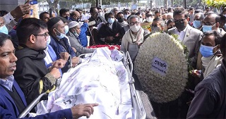 সাংবাদিক পীর হাবিবুর রহমানকে সকলের শ্রদ্ধা