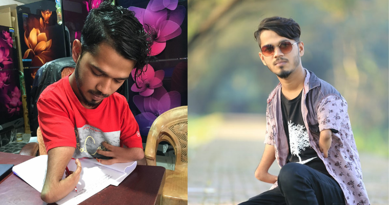 শারীরিক প্রতিবন্ধকতা উতরে হেলাল চান্স পেয়েছে বাঙলা কলেজে