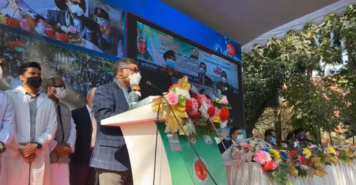 ৮৫ শতাংশ মানুষ টিকা পেয়েছে