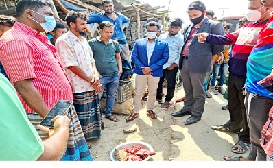 নোয়াখালীতে শিয়ালের মাংস বিক্রি করায় এক ব্যক্তির কারাদন্ড