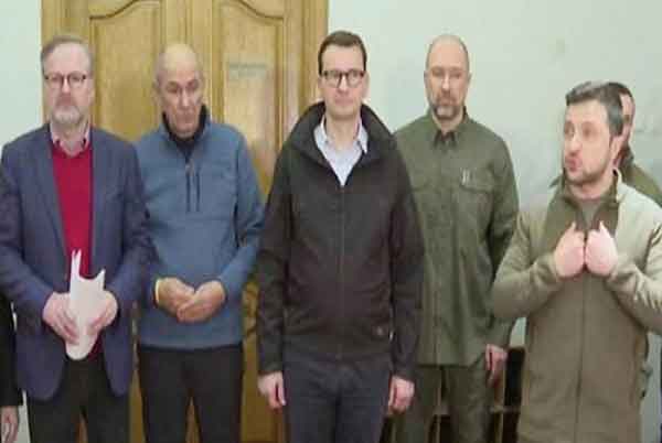 ইউক্রেন একা নয় : ইউরোপের ৩ দেশের প্রধানমন্ত্রী