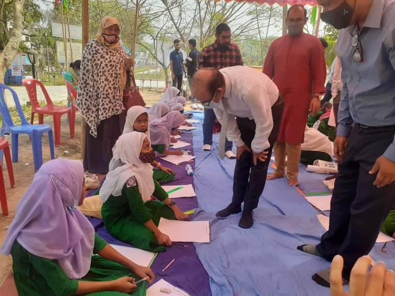 জাতীয় শিশু দিবসে কুবিতে চিত্রাঙ্কন প্রতিযোগিতার আয়োজন