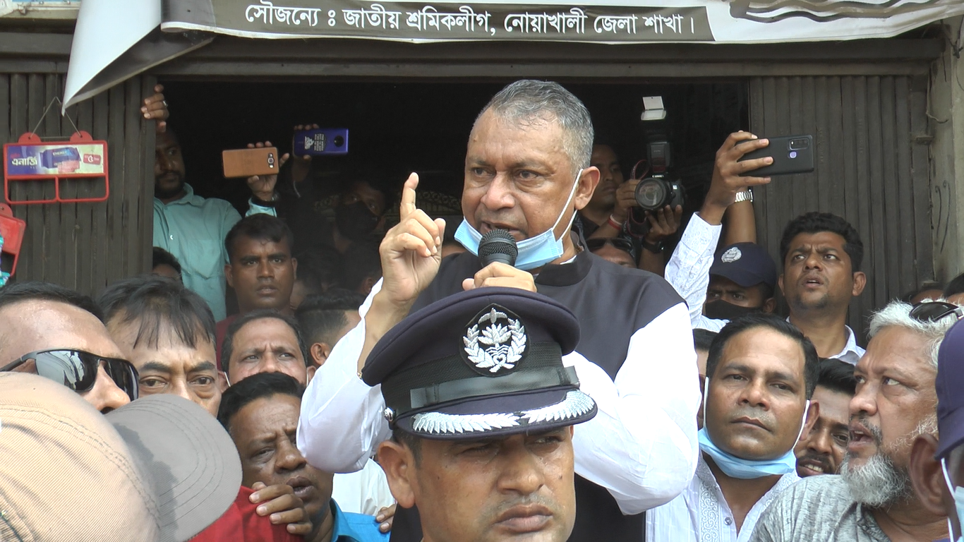 এখনো লাগাম ধরেন ওবায়দুল কাদেরকে উদ্দেশ্য করে এমপি একরাম