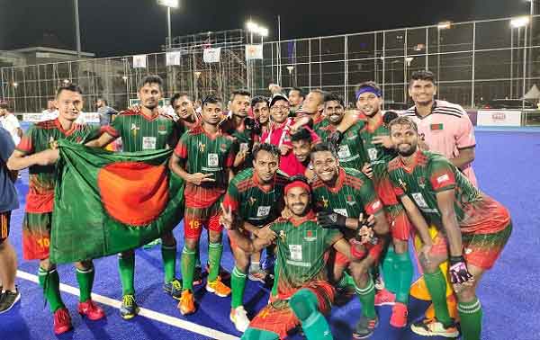 এশিয়ান হকি ফেডারেশন কাপের শিরোপা জিতলো বাংলাদেশ