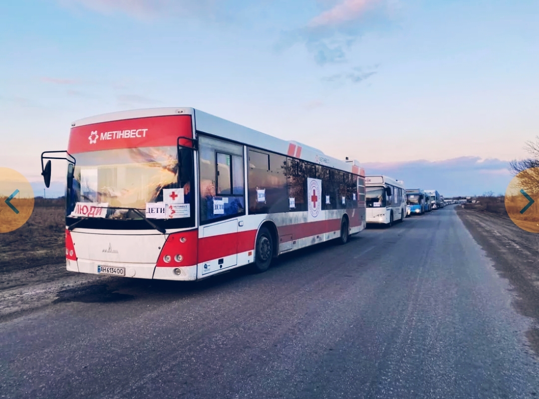 বেসামরিকদের সরিয়ে দিতে ফের মারিউপোলে যাচ্ছে রেডক্রসের গাড়িবহর