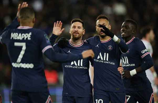 তারকা সমৃদ্ধ পিএসজি’র বড় জয়