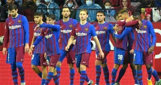 বার্সেলোনা টিকতে পারলো না ইউরোপা লিগেও