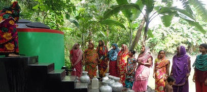 গ্রীষ্মের শুরুতে সাতক্ষীরা উপকূলে খাবার পানির তীব্র সংকট