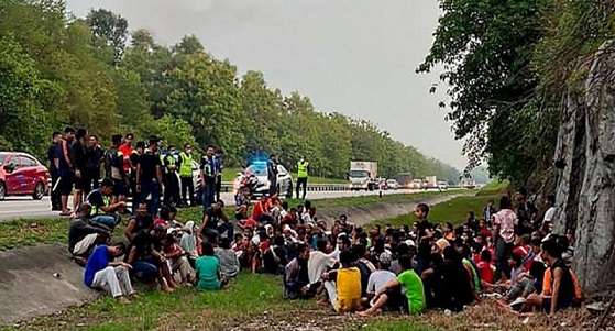 মালয়েশিয়ার বন্দিশিবির থেকে পালানোর সময় ৬ রোহিঙ্গা নিহত