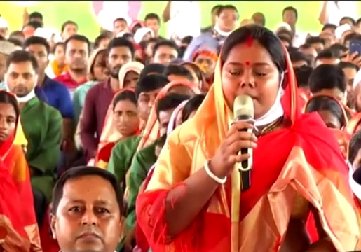 প্রধানমন্ত্রীকে স্বামীর ধরা মাছ খাওয়াতে চান ফরিদপুরের রুশা রানী