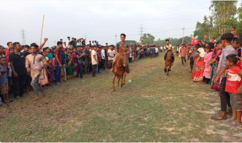 সাতপাড়ে ঐতিহ্যবাহী ঘোড় দৌড় ও মেলা অনুষ্ঠিত