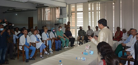 সিরাজগঞ্জে হাঙ্গেরির বিশেষজ্ঞ সার্জারি ক্যাম্প শুরু