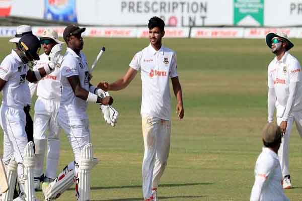 চট্টগ্রাম টেস্টের দ্বিতীয় দিনে সফল বাংলাদেশ