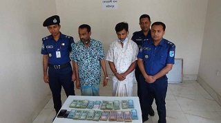 ফরিদপুরে চুরির ১০ লাখ টাকা উদ্ধার, দুই চোর আটক