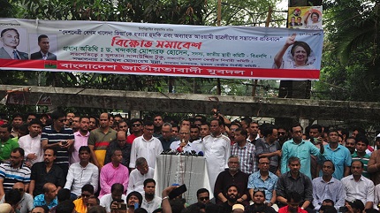 রাজপথ থেকেই সরকারকে ধাক্কা দিতে হবে